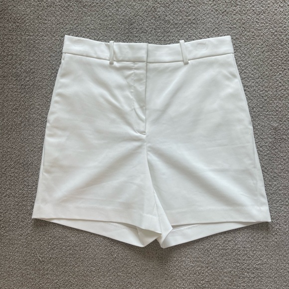 ARITZIA BABTON Agency 5" Shorts White - Picture 3 of 8